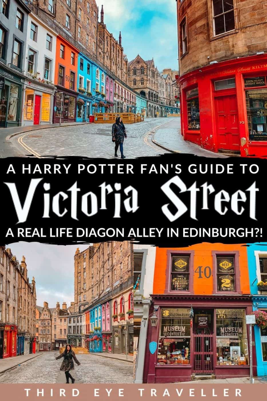 Victoria Street Edinburgh Diagon Alley Harry Potter