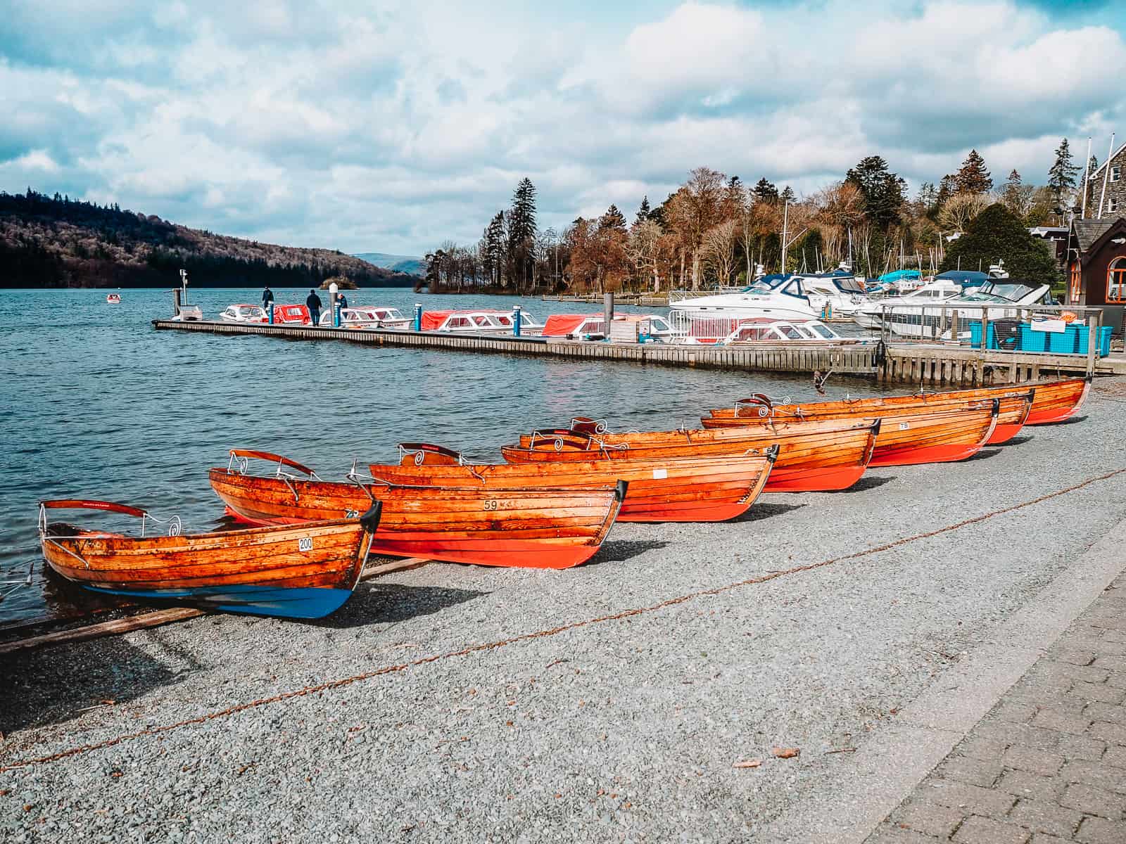 Lake Windermere Boat Hire Station at Bowness