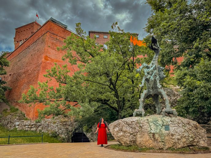 Wawel Dragon Statue