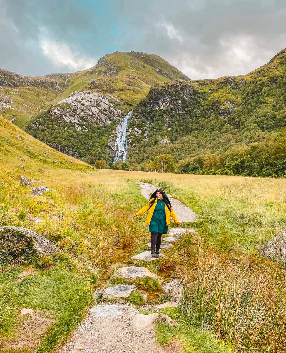 Steall Waterfall Glen Nevis Scotland