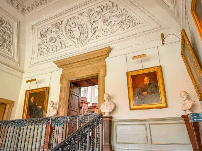 Wren Library - How to Visit in Cambridge (2026)! 15 Wren Library Staircase