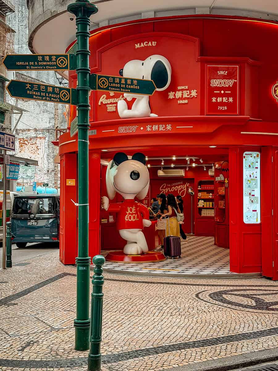 Snoopy Bakery Macau