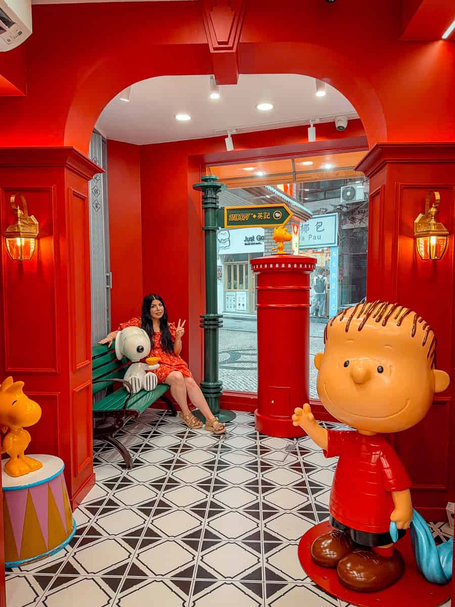Pasteleria Yeng Kee Bakery Snoopy Macau