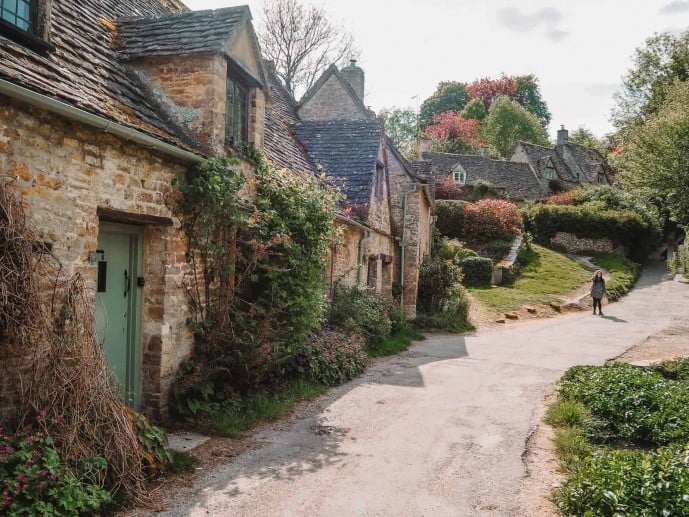 Bibury, Bibury, Cotswolds, Midlands, Inglaterra Bibury, a s…