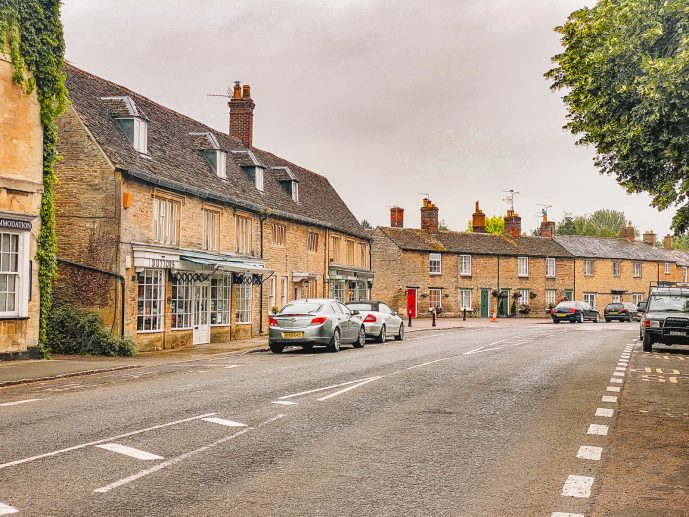 Cotswolds de Oxfordshire de Bampton Village