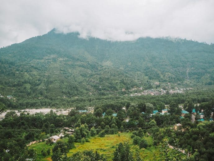 Manali in Monsoon Rains