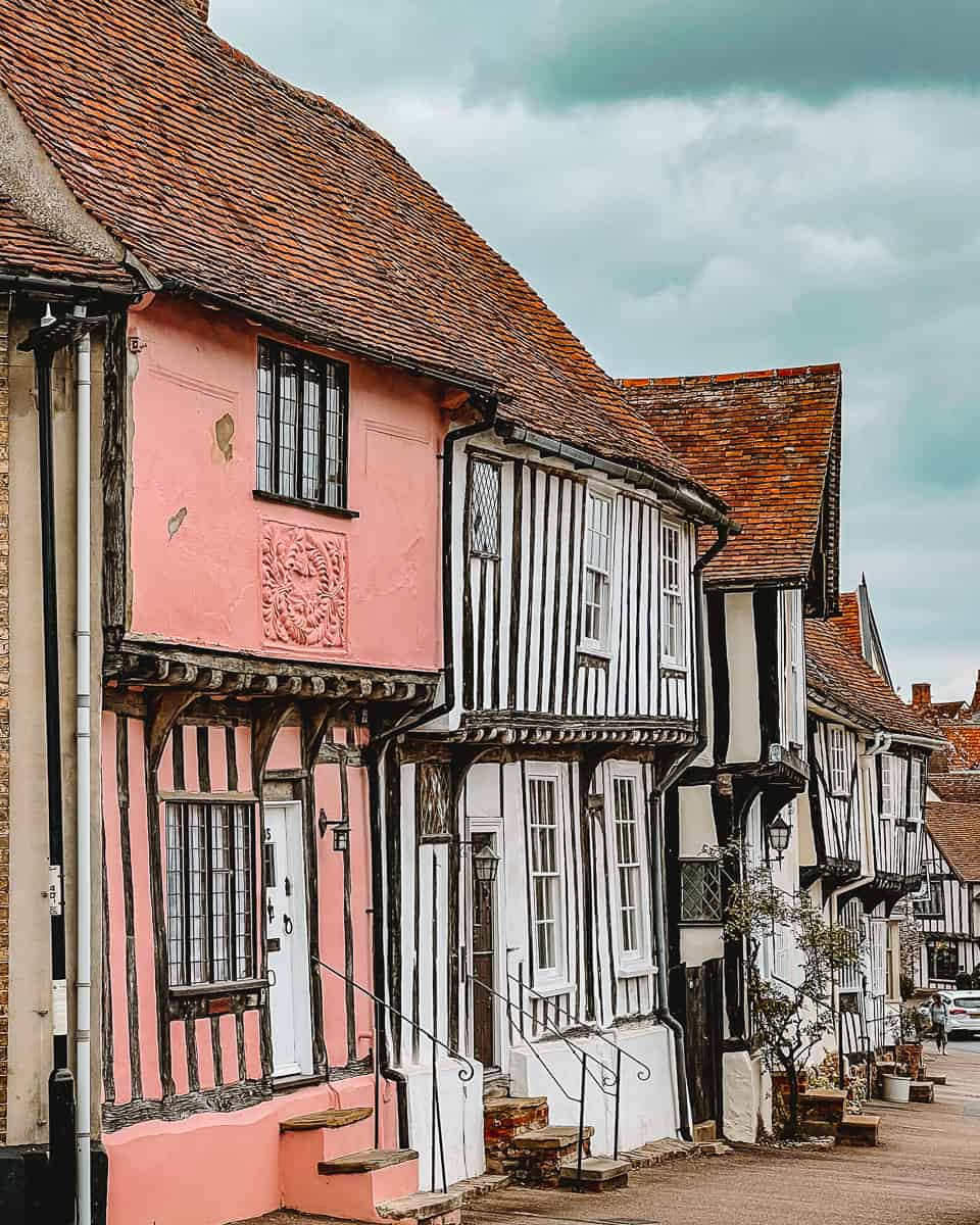 Lavenham half timber -framed houses