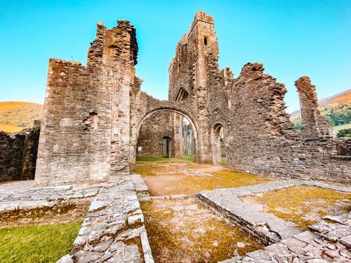 Llanthony Priory Wales Brecon Beacons