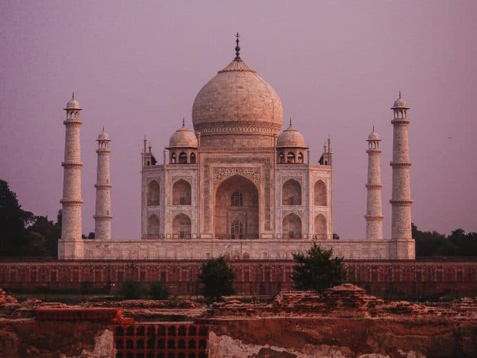 Taj Mahal Full Moon