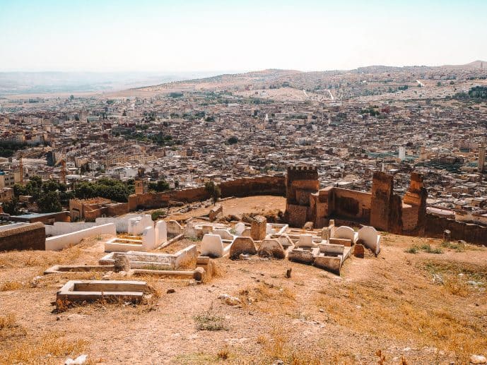 Marinid Tombs Viewpoint in Fes