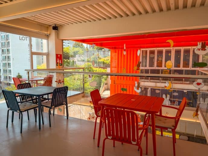 Miffy Café Busan - Is this Whimsical Place Worth Visiting (2026)? 11 Miffy Cafe Busan seating