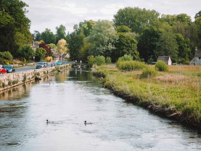 River Coln | Things to do in Bibury Cotswolds 