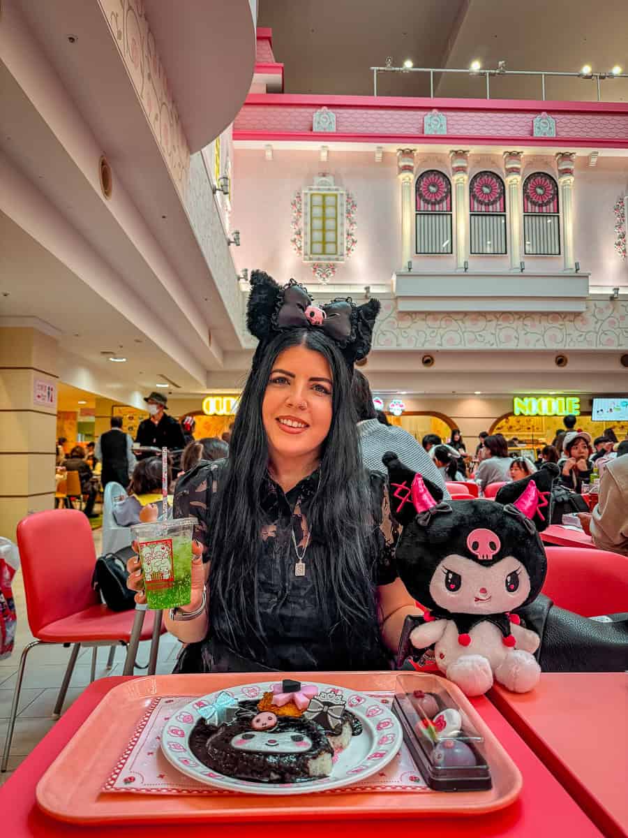 Sanrio Puroland Character Food Court Kuromi Curry