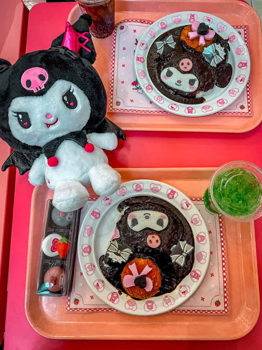 Sanrio Puroland Character Food Court Kuromi Curry