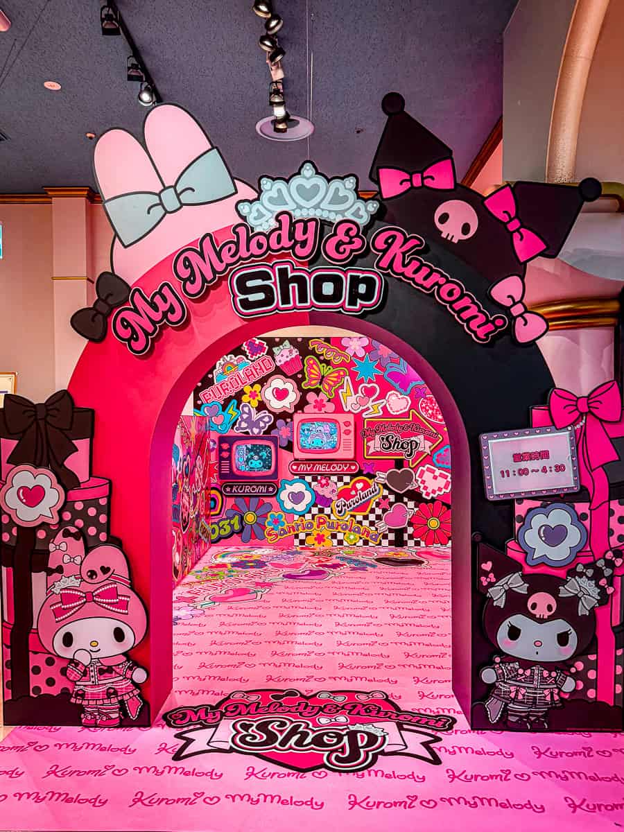 My Melody x Kuromi Shop Sanrio Puroland 