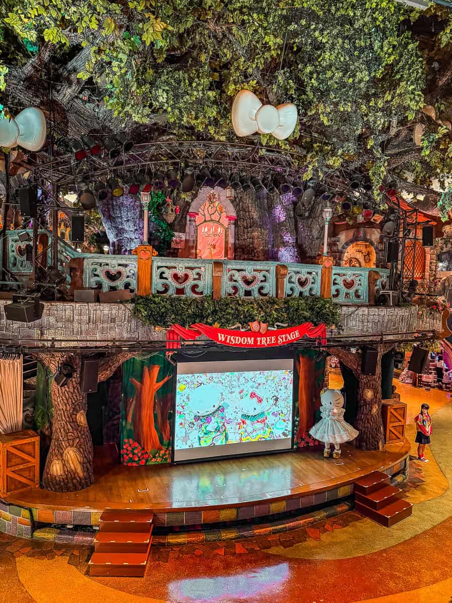 Sanrio Puroland Wisdom Tree Stage