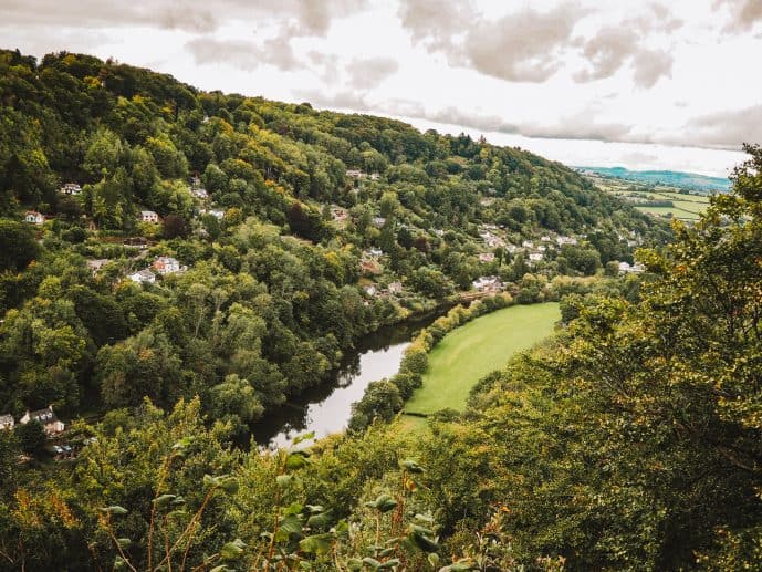 Symonds Yat village view