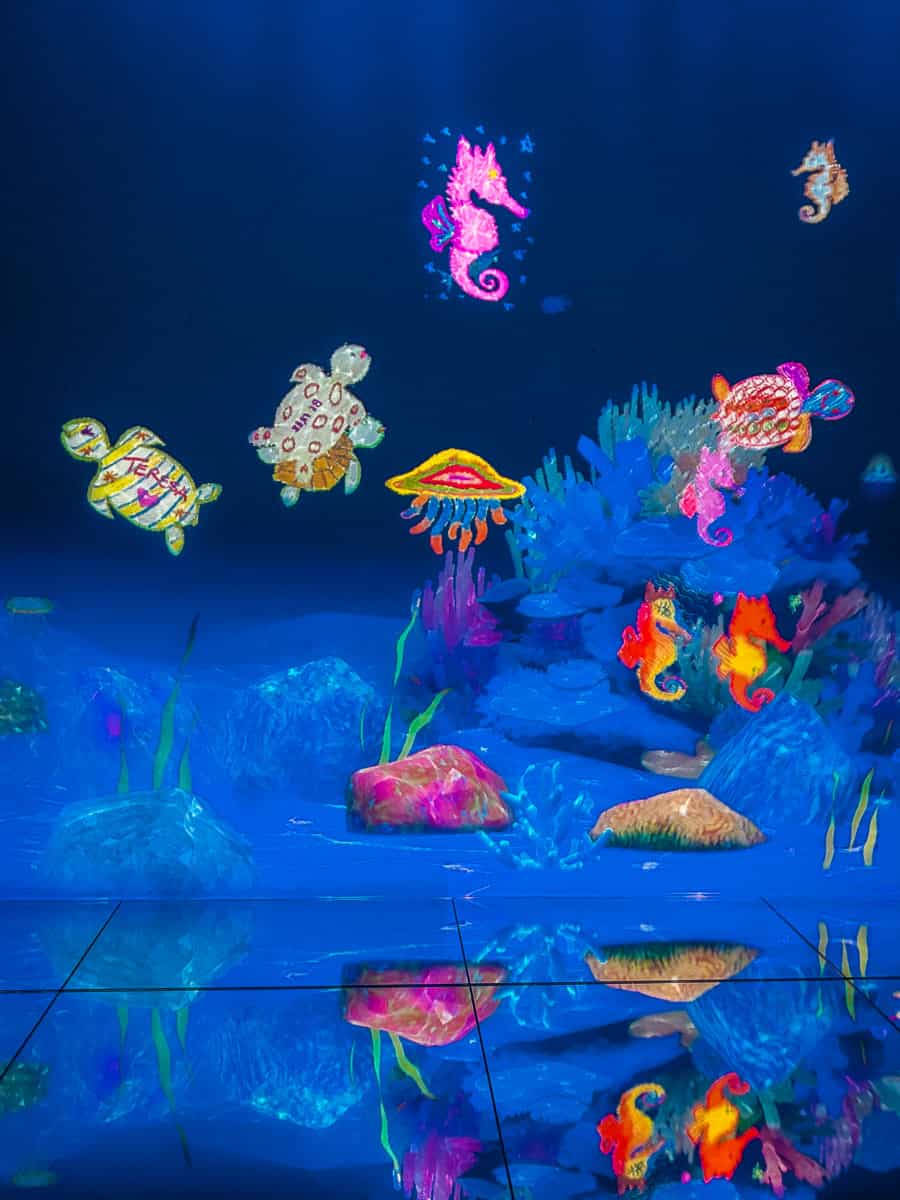 TeamLab Borderless Sketch Ocean