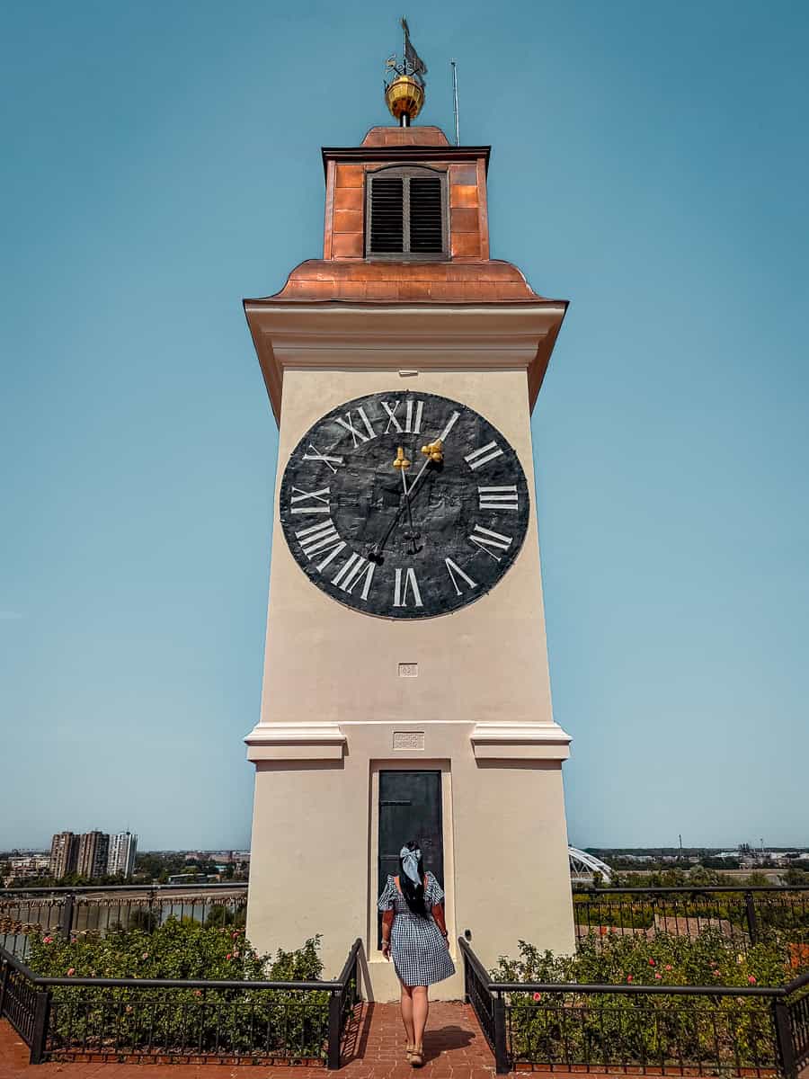 things to do in Novi Sad Serbia Petrovaradin Fortress Clock Tower