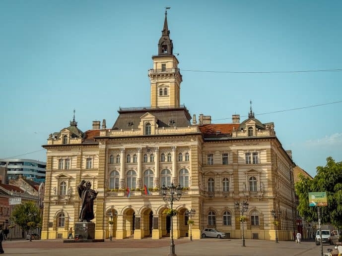 Liberty Square Novi Sad Serbia