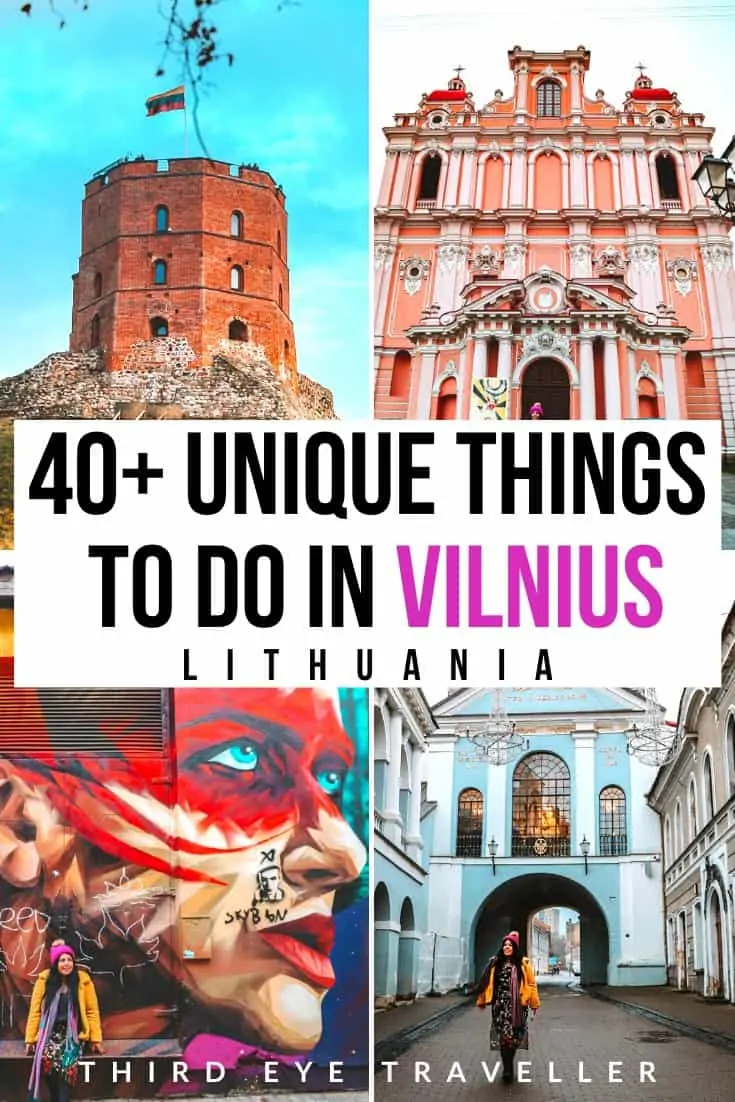 Things to do in Vilnius Lithuania | Vilnius bucket list